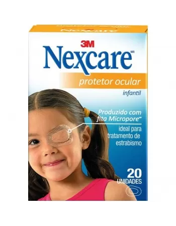 PROTETOR OCULAR NEXCARE INFANTIL C/20