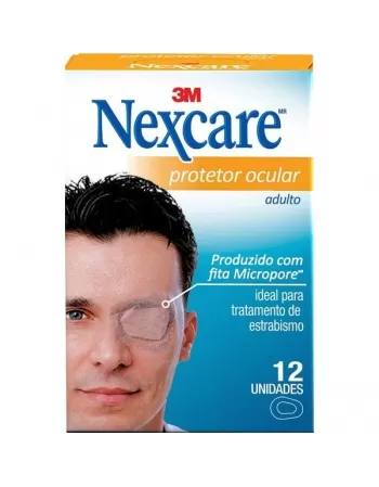 PROTETOR OCULAR NEXCARE ADULTO C/12