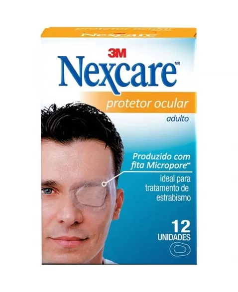 PROTETOR OCULAR NEXCARE ADULTO C/12