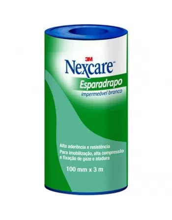 ESPARADRAPO NEXCARE BRANCO 100MMX3M