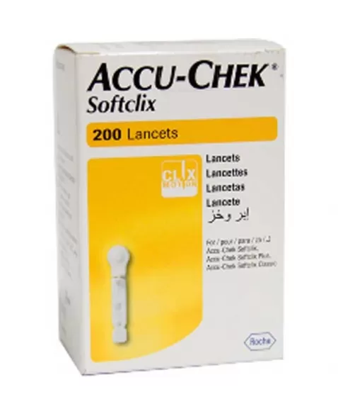 LANCETAS ACCU-CHEK SOFTCLIX C/200
