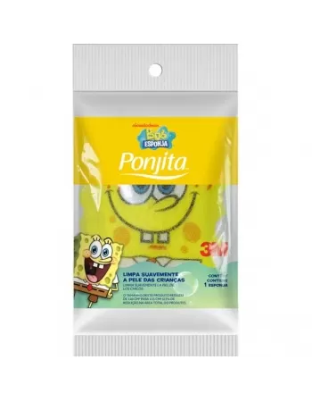 ESPONJA PONJITA INFANTIL BOB ESPONJA