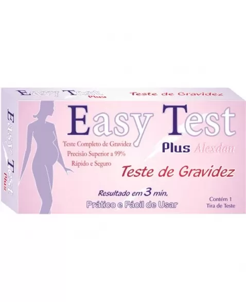 TESTE DE GRAVIDEZ EASY-TEST PLUS EM TIRA
