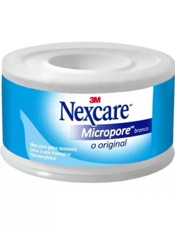 FITA MICROPORE NEXCARE BRANCA 25MMX4,5M