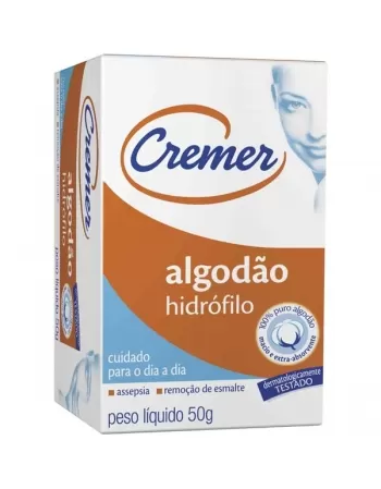 ALGODAO CREMER HIDROFILO - 50GR