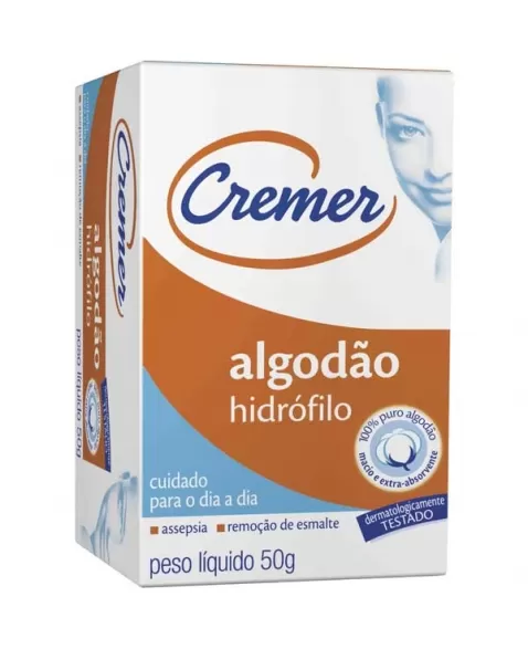 ALGODAO CREMER HIDROFILO - 50GR