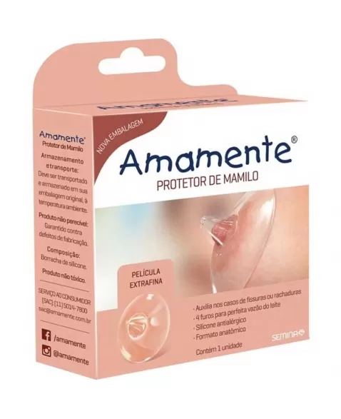 INTERMEDIARIO AMAMENTE SILICONE P/SEIOS