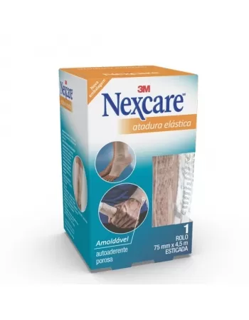 ATADURA ELASTICA NEXCARE 75MMX4,5M