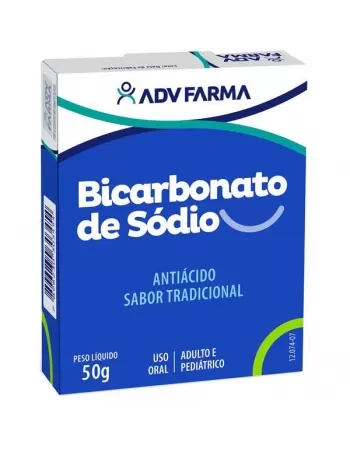 BICARBONATO DE SODIO CAIXA 50GR C/24