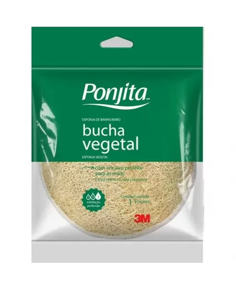 ESPONJA PONJITA NATURAL VEGETAL