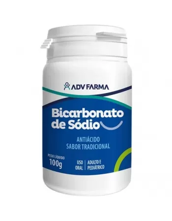 BICARBONATO DE SODIO POTE 100GR C/12