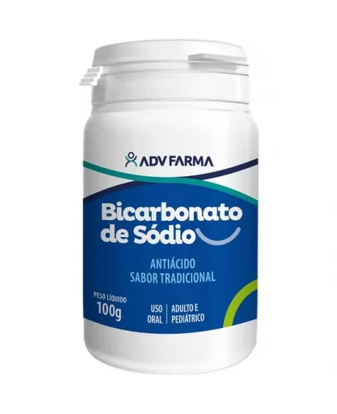 BICARBONATO DE SODIO POTE 100GR C/12