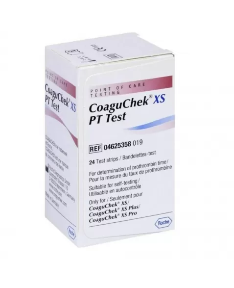 COAGUCHEK XS PT TESTSTRIPS C/6