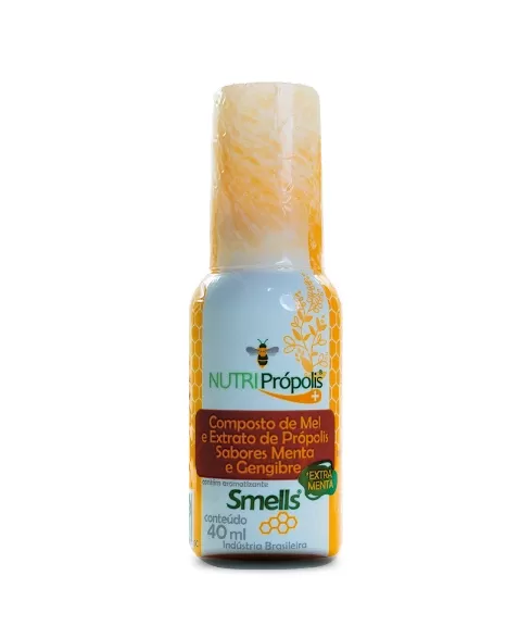 MEL SPRAY SMELLS PROPOLIS + MENTA EXTRA + GENGIBRE 40 ML