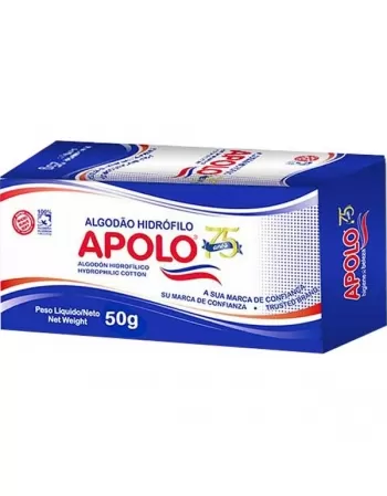 ALGODAO APOLO HIDROFILO - 50GR