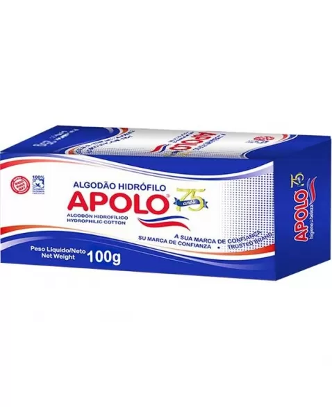 ALGODAO APOLO HIDROFILO - 100GR