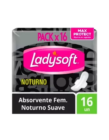 ABSORVENTE LADYSOFT NOT SUA C/AB C/16