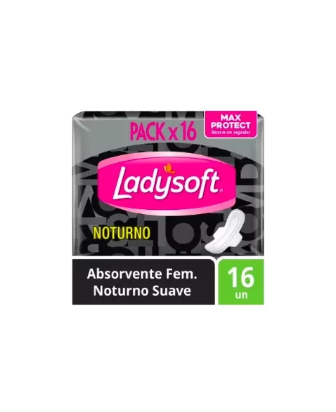 ABSORVENTE LADYSOFT NOT SUA C/AB C/16