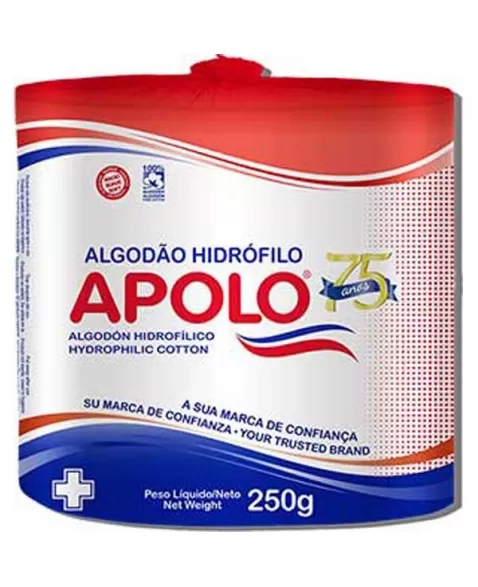 ALGODAO APOLO HIDROFILO - 250GR