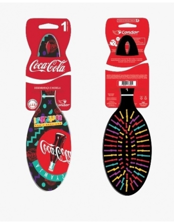 ESC DE CABELO CONDOR OVAL COCA COLA