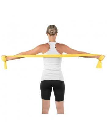 FAIXA ELASTICA PARA EXERCICIO AMARELO