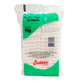 ALGODAO SUSSEX QUADRAD BRANCO  95GR