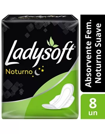 ABSORVENTE LADYSOFT NOTURNO C/AB C/08