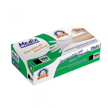 LUVA PROCEDIMENTO MEDIX C/100 - XP