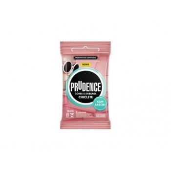 PRESERVATIVO PRUDENCE C & S CHICLETE C/3