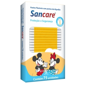 HASTES FLEXIVEIS SANFARMA MICKEY E MINNIE C/75