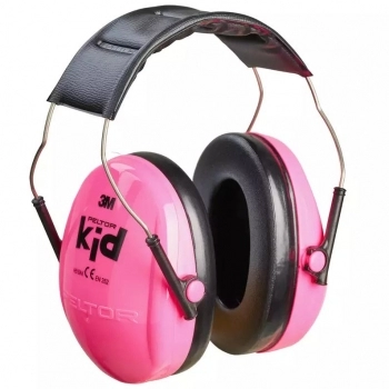 PROTETOR AUDITIVO ABAFADOR DE OUVIDO KIDS ROSA