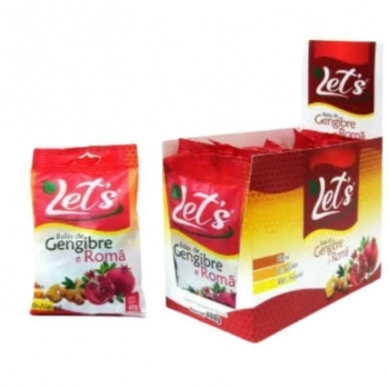 BALA SMELLS GENGIBRE E ROMA DISPLAY C/12 40G NOVO