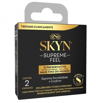 PRESERVATIVO SKYN SUPREME FEEL C/2