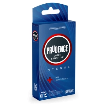 PRESERVATIVO PRUDENCE SUPER SENSITIVE INTENSE C/6