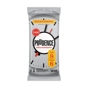 PRESERVATIVO PRUDENCE EFEITO RETARDANTE C/8