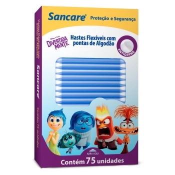 HASTES FLEXIVEIS SANFARMA DIVERTIDAMENTE C/75