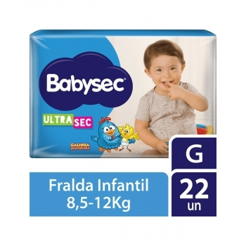 FRALDA BABYSEC JUMBO C/22 - G