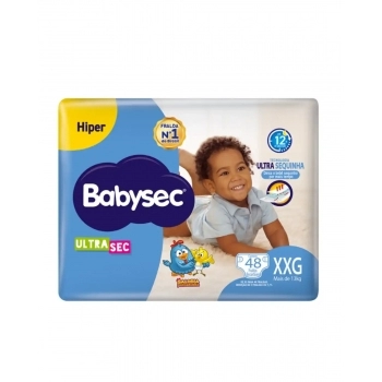 FRALDA BABYSEC ULTRA HIPER C/48 - XXG