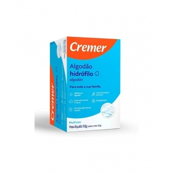 ALGODAO CREMER HIDROFILO - 50GR