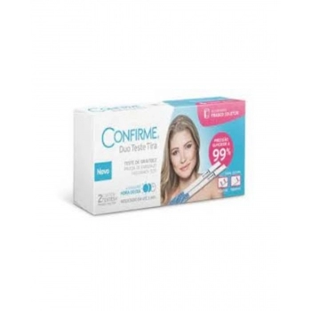 CONFIRME DUO TESTE TIRAS/ 2 TESTES