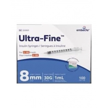 SERINGA EMBECTA INS U-FINE 100UI AG 8MM 10X10
