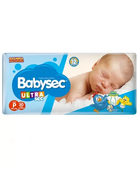 FRALDA BABYSEC JUMBO C/30 - P