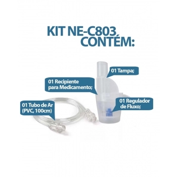 CONJUNTO KIT OMRON INALADOR NE-C803