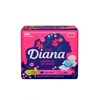 ABSORVENTE DIANA SUAVE C/AB 60X8