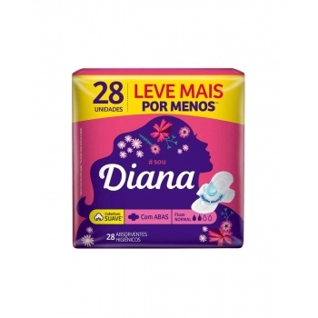 ABSORVENTE DIANA SUAVE C/AB 16X28