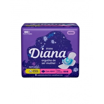 ABSORVENTE DIANA NOT SUAVE C/AS 60X8