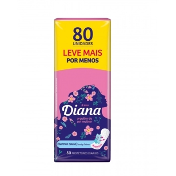 PROTETOR DIARIO DIANA 12X80