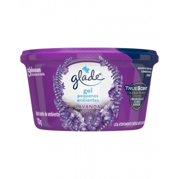 GLADE ODORIZADOR DE AMBIENTE EM GEL LAVANDA 70G