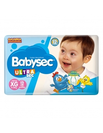 FRALDA BABYSEC ULTRA JUMBINHO C/12 - XG