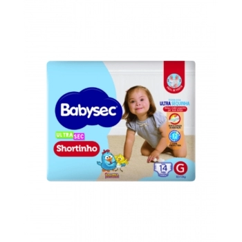 FRALDA BABYSEC ULTRA SHORTINHO JUMBINHO G c/22